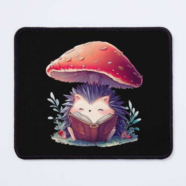 Item preview, Cute reading hedgehog designed and sold by TomFrontierArt.