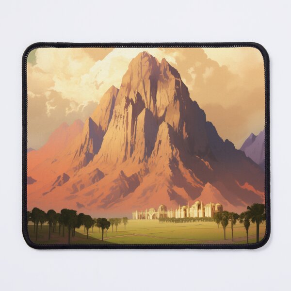 Item preview, A Vintage Travel Illustration of Mount Sinai - Egypt designed and sold by GoodOldVintage.