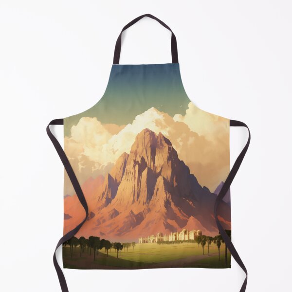 Item preview, A Vintage Travel Illustration of Mount Sinai - Egypt designed and sold by GoodOldVintage.