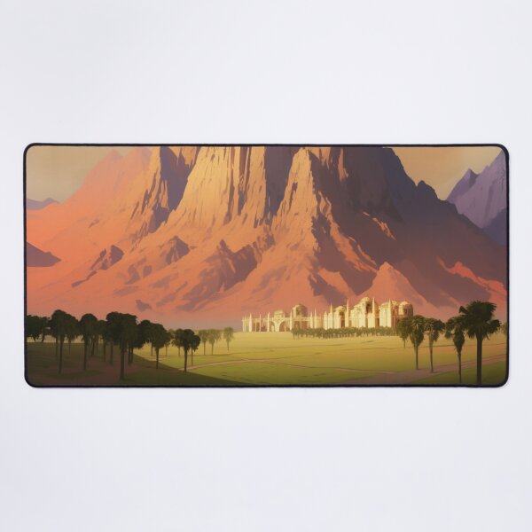 Item preview, A Vintage Travel Illustration of Mount Sinai - Egypt designed and sold by GoodOldVintage.