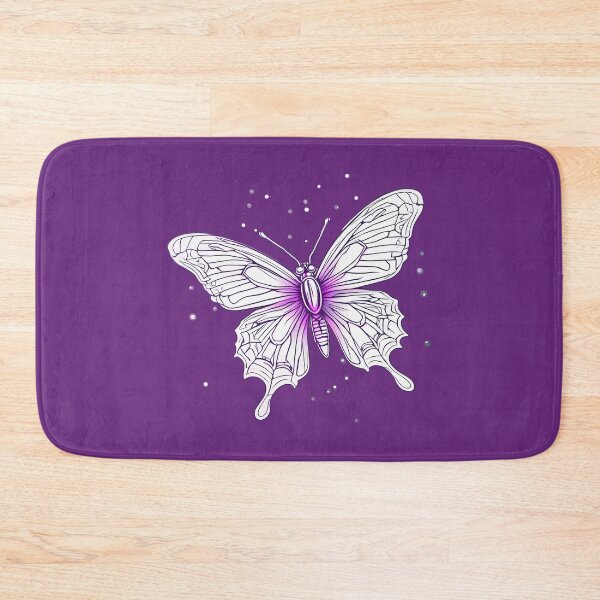Item preview, White Neon Butterfly designed and sold by IrinaVIS.
