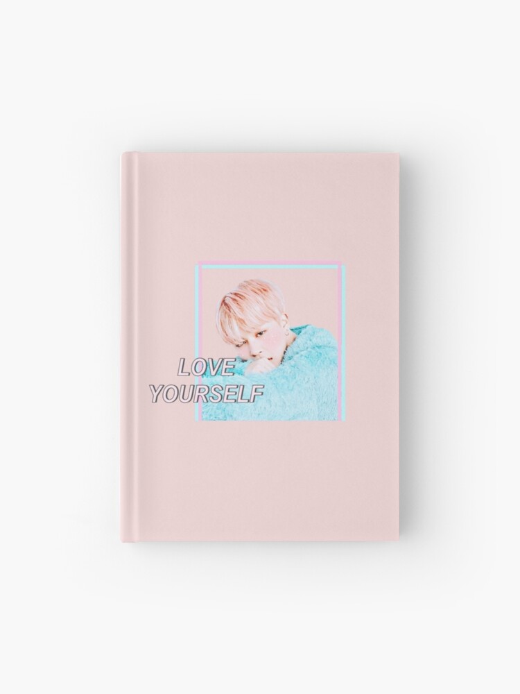 Park Jimin Bts Love Yourself 承 Her Hardcover Journal By Imdonewithlife Redbubble