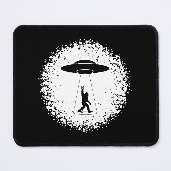 Item preview, Alien And bigfoot | Alien abduction | bigfoot silhouette | Bigfoot ufo designed and sold by Drzamag.