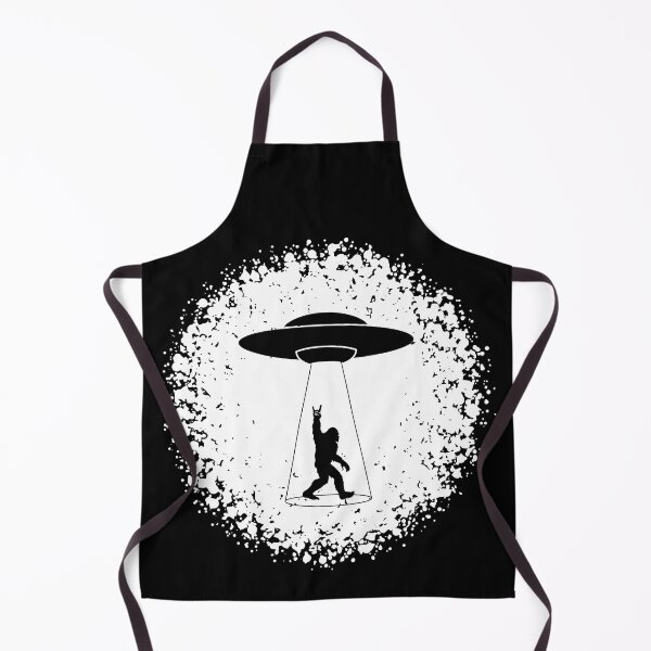 Item preview, Alien And bigfoot | Alien abduction | bigfoot silhouette | Bigfoot ufo designed and sold by Drzamag.