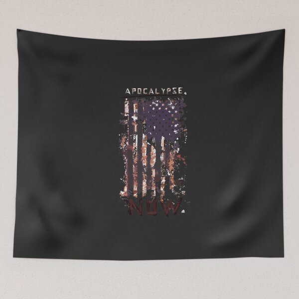 Item preview, apocalypse now (worn American flag) designed and sold by hayrpictures.