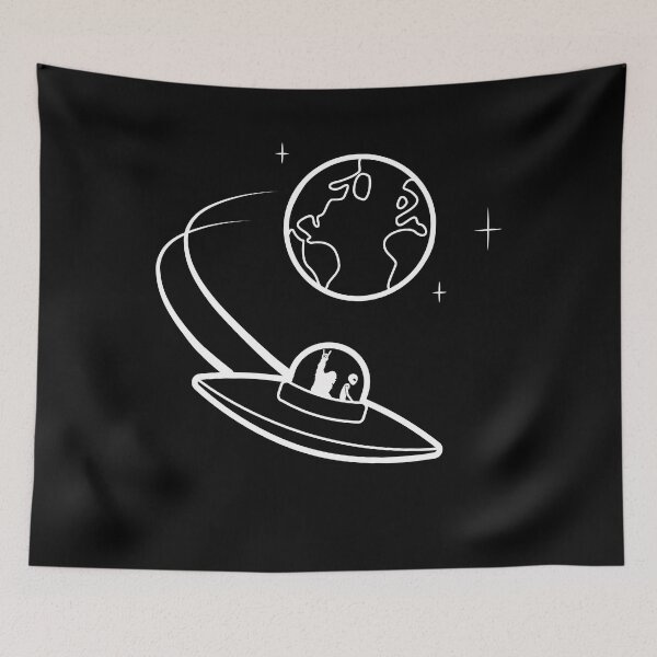 Item preview, Alien And bigfoot | Alien abduction | bigfoot silhouette | Bigfoot ufo designed and sold by Drzamag.