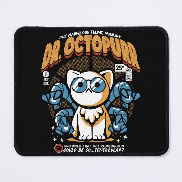 Item preview, Dr. Octopurr designed and sold by Ilustrata®.