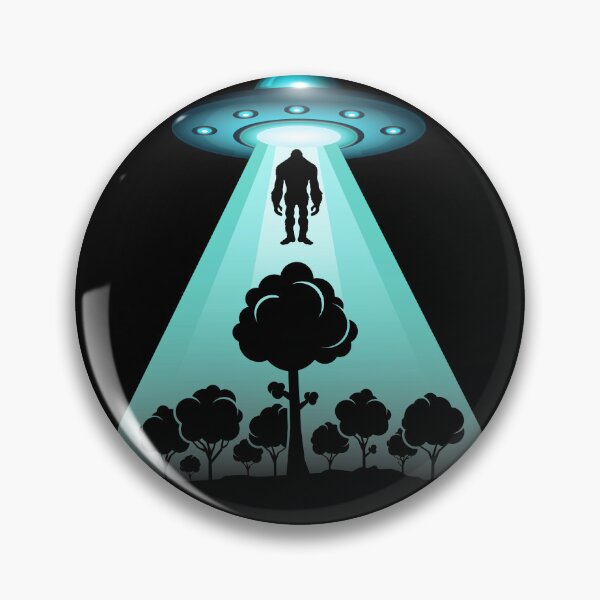 Item preview, Alien And bigfoot | Alien abduction | bigfoot silhouette | Bigfoot ufo designed and sold by Drzamag.