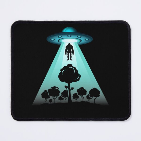 Item preview, Alien And bigfoot | Alien abduction | bigfoot silhouette | Bigfoot ufo designed and sold by Drzamag.