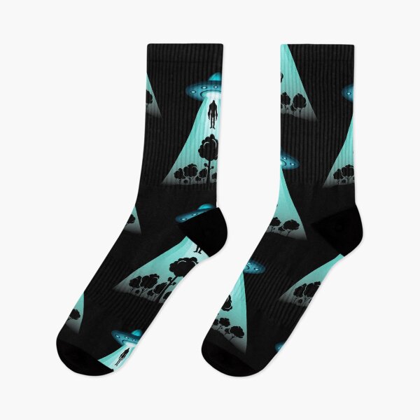 Item preview, Alien And bigfoot | Alien abduction | bigfoot silhouette | Bigfoot ufo designed and sold by Drzamag.