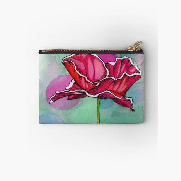 Artikelvorschau, Aquarell und Tuschemohn entworfen und verkauft von AmyReneeArt.
