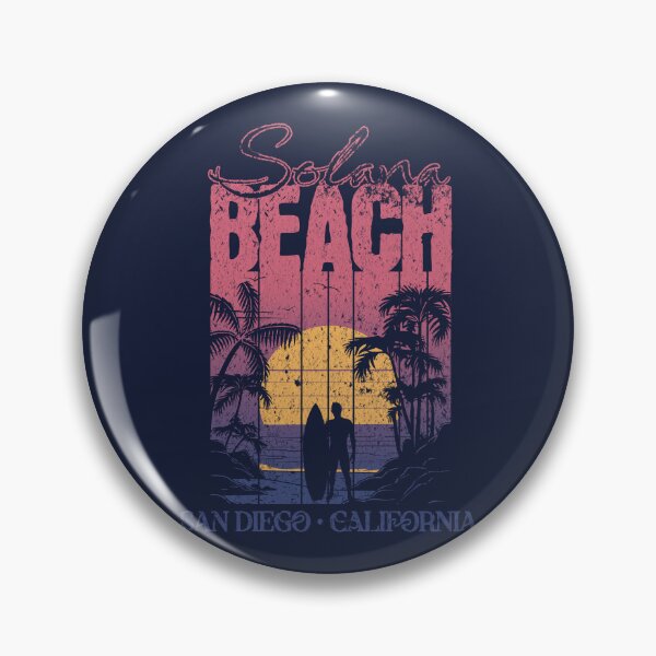 Item preview, Solana beach San Diego California | Vintage Style designed and sold by Tee-Craftify.