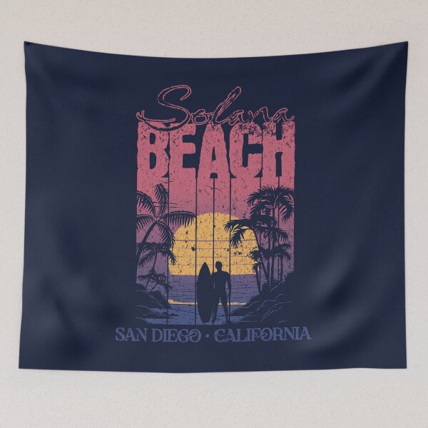 Item preview, Solana beach San Diego California | Vintage Style designed and sold by Tee-Craftify.