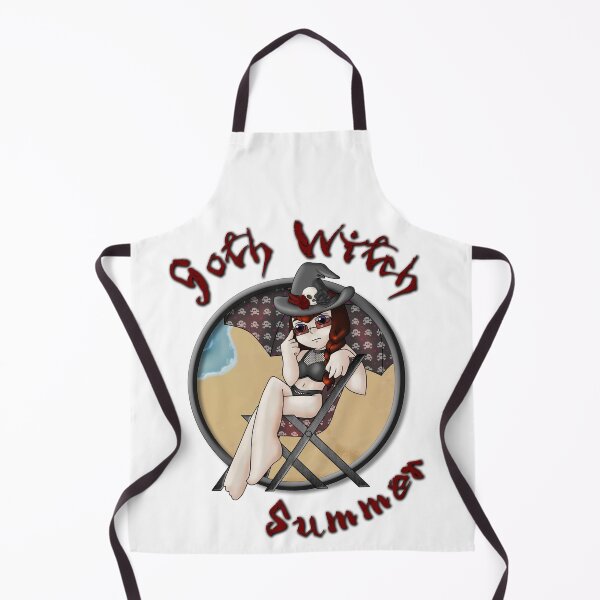 Item preview, Goth Witch Beach Day (with Text) designed and sold by mxminty.