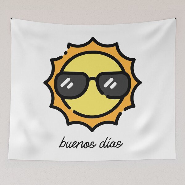 Item preview, Buenos Dias - Sun designed and sold by Jansdtiftsowich.