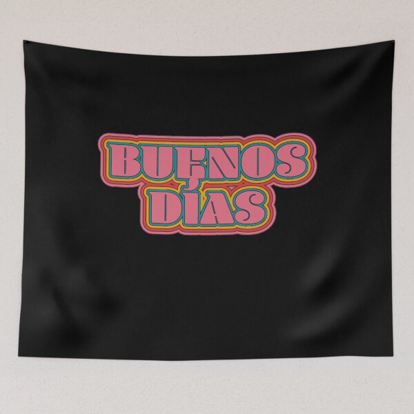 Item preview, Buenos Dias with many colors designed and sold by Jansdtiftsowich.