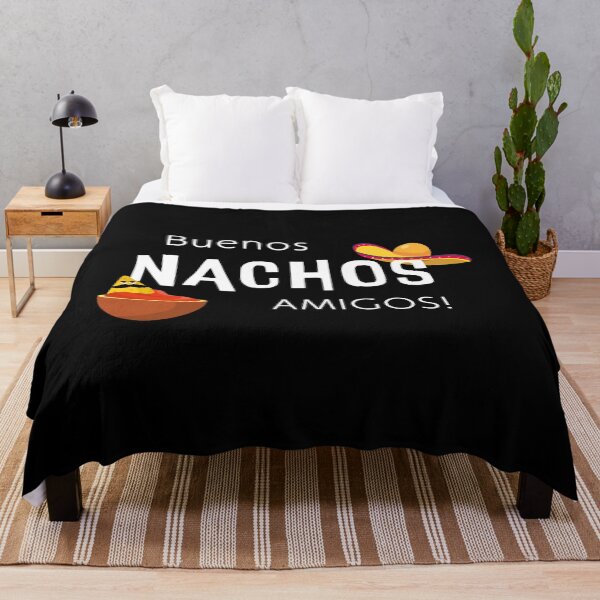 Item preview, Buenos nachos amigos! - white font designed and sold by Jansdtiftsowich.