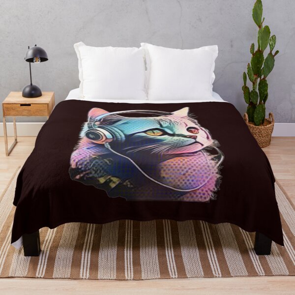 Item preview, THE MUSIC CUTE CAT WITH GOOD FACE. designed and sold by painting23.