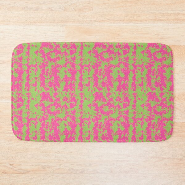 Item preview, Hot Pink and neon Green abstract tie dye texture pattern designed and sold by patterncrow.