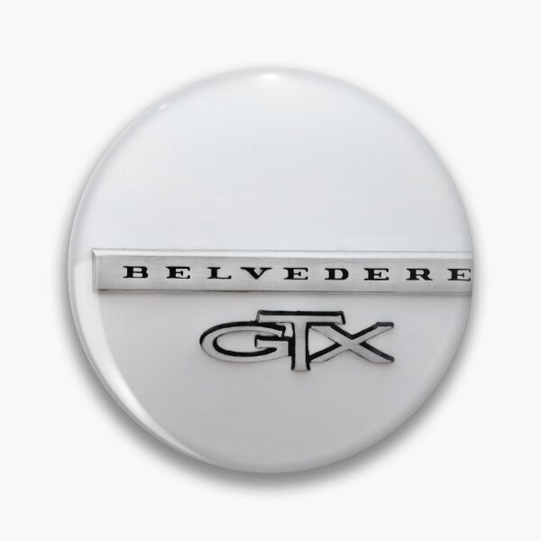 Item preview, 1967 White Plymouth Belvedere GTX 440 Emblem X150 designed and sold by RichFrancoCars.