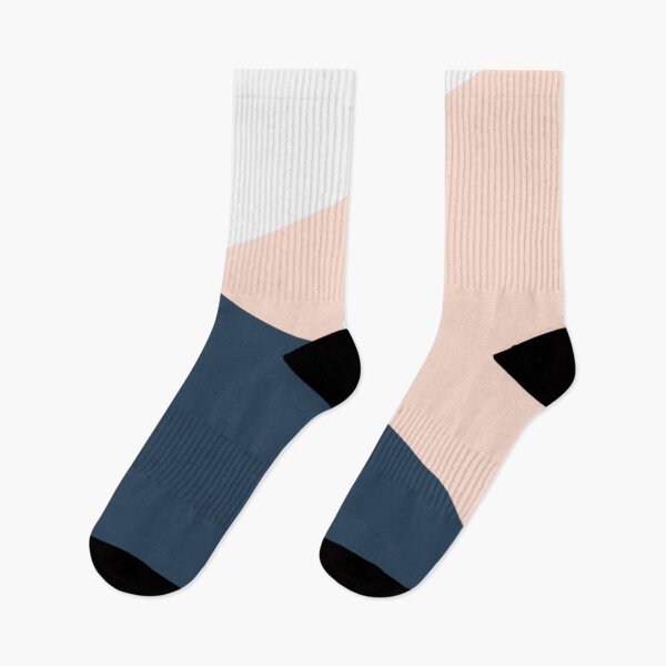 Item preview, navy peach designed and sold by sabahdesign.