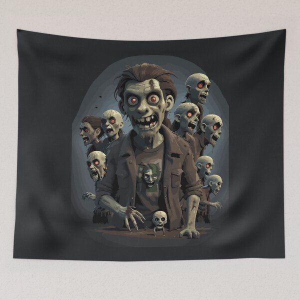 Item preview, Zombie Horde - The Creeping Undead - Halloween designed and sold by urbsrepublic.