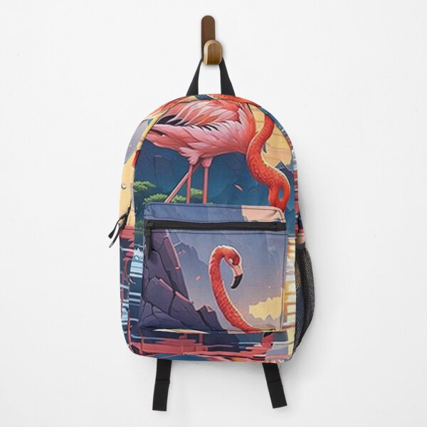 Item preview, Flamingos wading at sunset designed and sold by George Hutton Hunter.