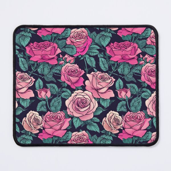 Item preview, Neon Punk Rose Pattern designed and sold by IrinaVIS.
