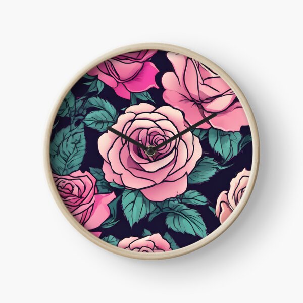 Item preview, Neon Punk Rose Pattern designed and sold by IrinaVIS.