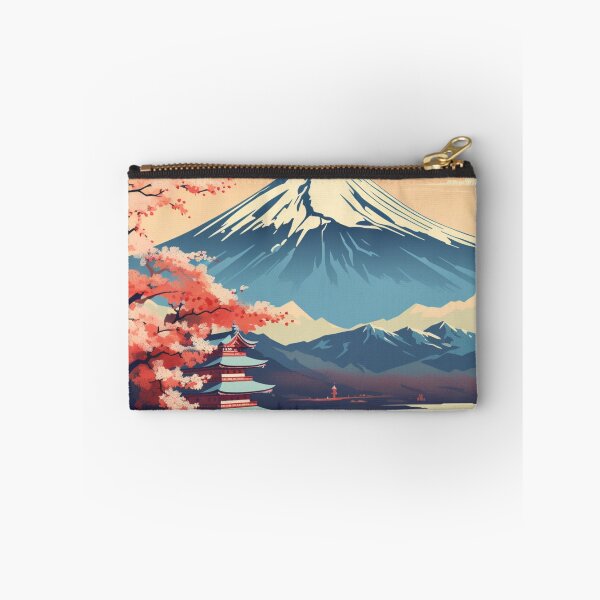 Item preview, A Vintage Travel Illustration of Mount Fuji - Japan designed and sold by GoodOldVintage.