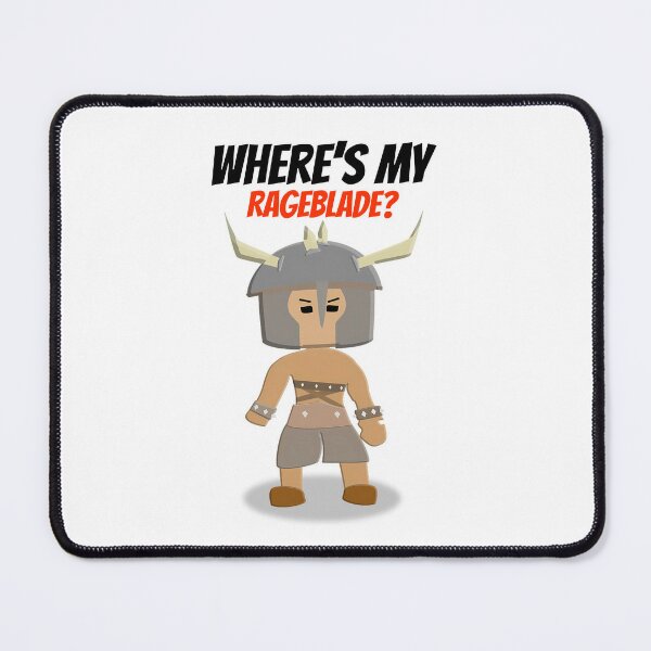Where's my Rageblade? - Chibi Bedwars Barbarian Design Greeting