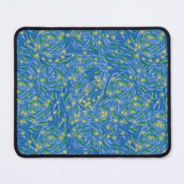 Item preview, Starry Evening Fireflies Pattern designed and sold by paintedpansy.
