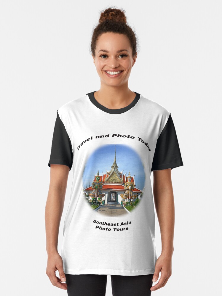 Thumbnail 2 of 5, Graphic T-Shirt, Travel & Photo Today - Southeast Asia Photo Tours designed and sold by BWBConcepts.