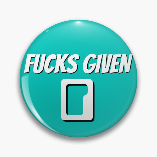 Item preview, Fucks Given Funny Adult Humor Joke designed and sold by ttuniques.