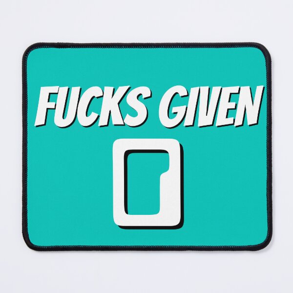 Item preview, Fucks Given Funny Adult Humor Joke designed and sold by ttuniques.