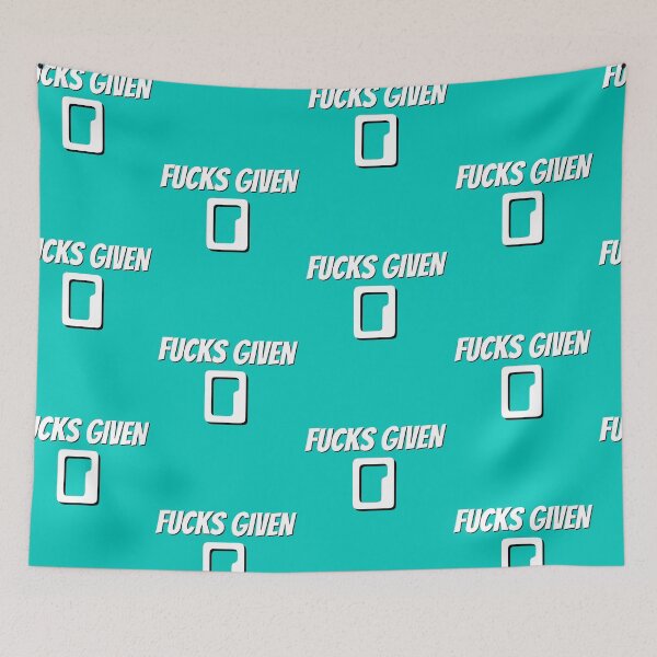 Item preview, Fucks Given Funny Adult Humor Joke designed and sold by ttuniques.