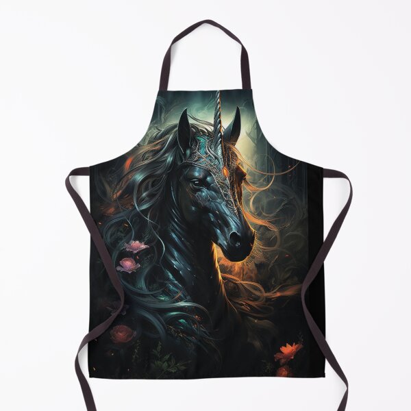 Item preview, Fey Enigma: The Midnight Unicorn in the Dark Forest designed and sold by calharborne.