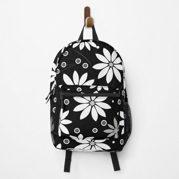 Item preview, black and white flowers, designed and sold by Colada ....