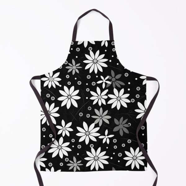 Item preview, black and white flowers, designed and sold by Colada ....