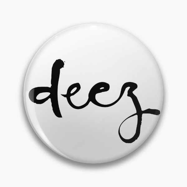 Item preview, what's deez - cursive typography - sophisticated humor designed and sold by Sarah Rosie Studios.