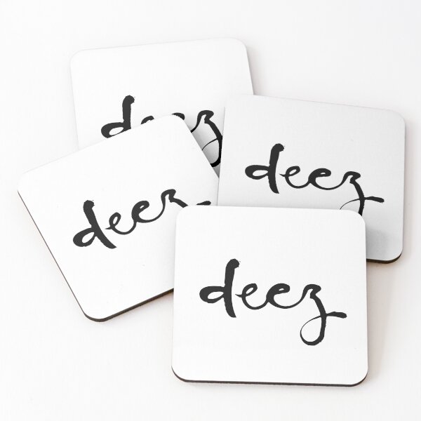 Item preview, what's deez - cursive typography - sophisticated humor designed and sold by Sarah Rosie Studios.