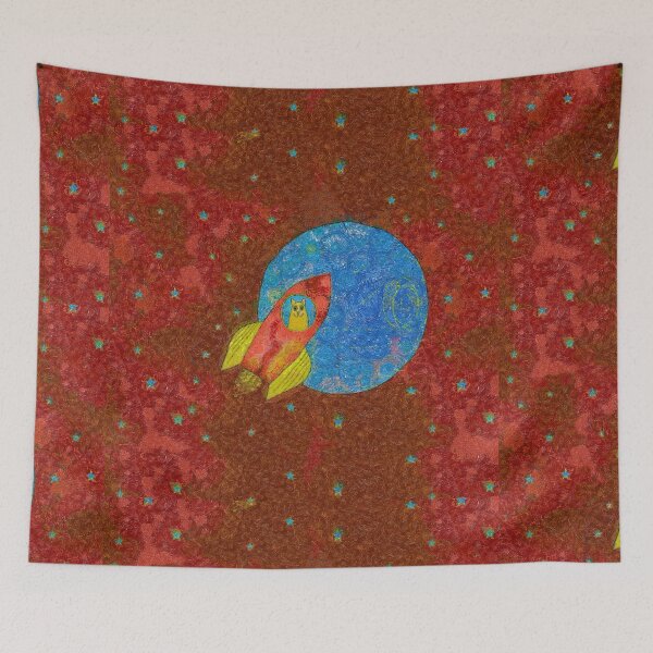 Item preview, EARTH TO MAJOR TOMCAT designed and sold by Jean Gregory Evans.