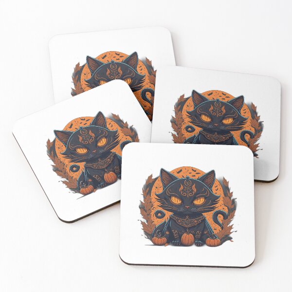 Item preview, Spooky Feline Halloween Delight designed and sold by FashionRex.