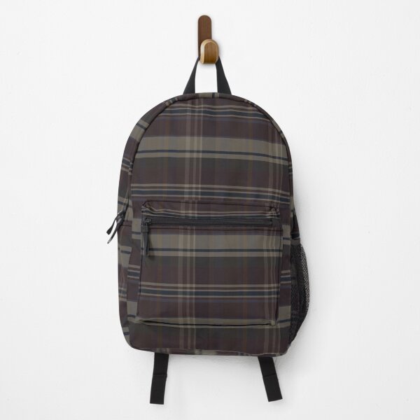 Item preview, Dark Academia Aesthetic Iona 2 Hand Drawn Textured Plaid Pattern designed and sold by GenAumonier.