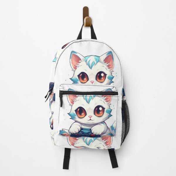 Item preview, Cute cat playing videogames designed and sold by grebie.