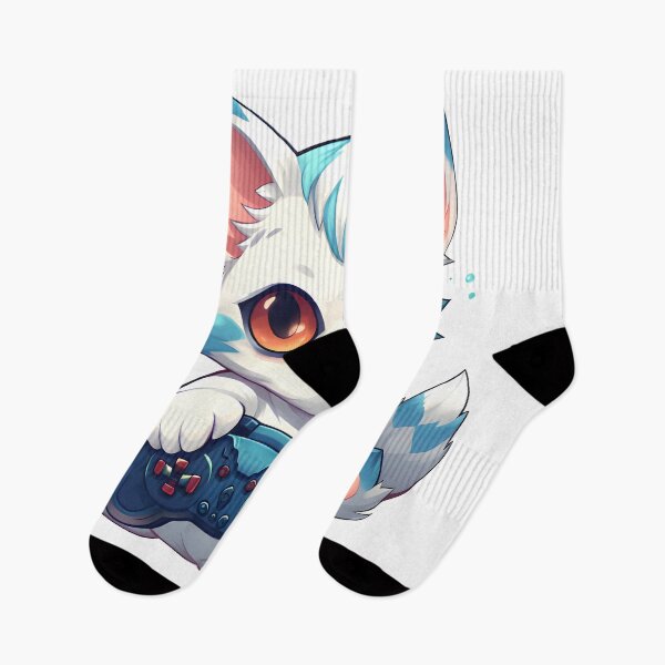 Item preview, Cute cat playing videogames designed and sold by grebie.