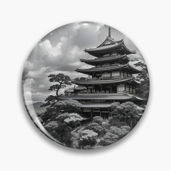 Item preview, Minimalist black and white landscape. designed and sold by MinimalFun.