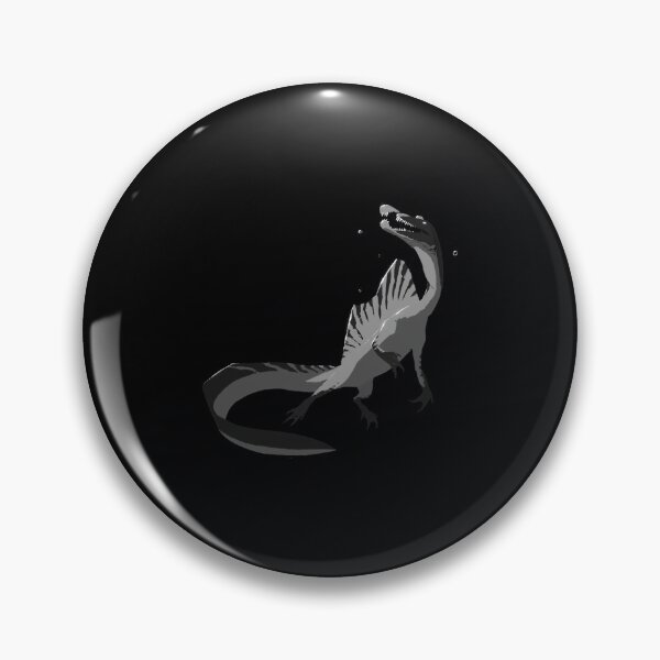 Item preview, Grayscale Spinosaurus   	 designed and sold by inabgdyqghx95.