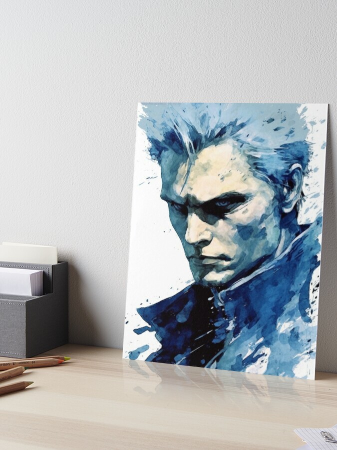 Vergil  Devil May Cry 5, an art acrylic by ducky draws art - INPRNT