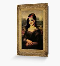 RPDR - Bendelacreme Mona Lisa Greeting Card